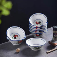 Thumbnail for Sichuan Palace Rooster Ceramic Bowl