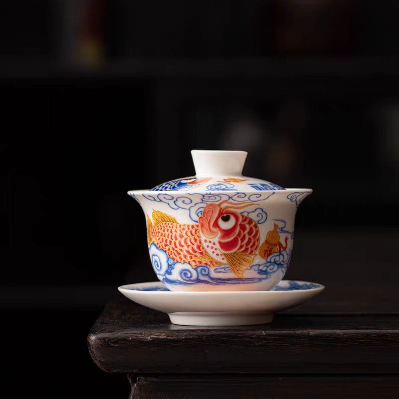 Sichuan Palace Traditional Ceramic Tea Cup