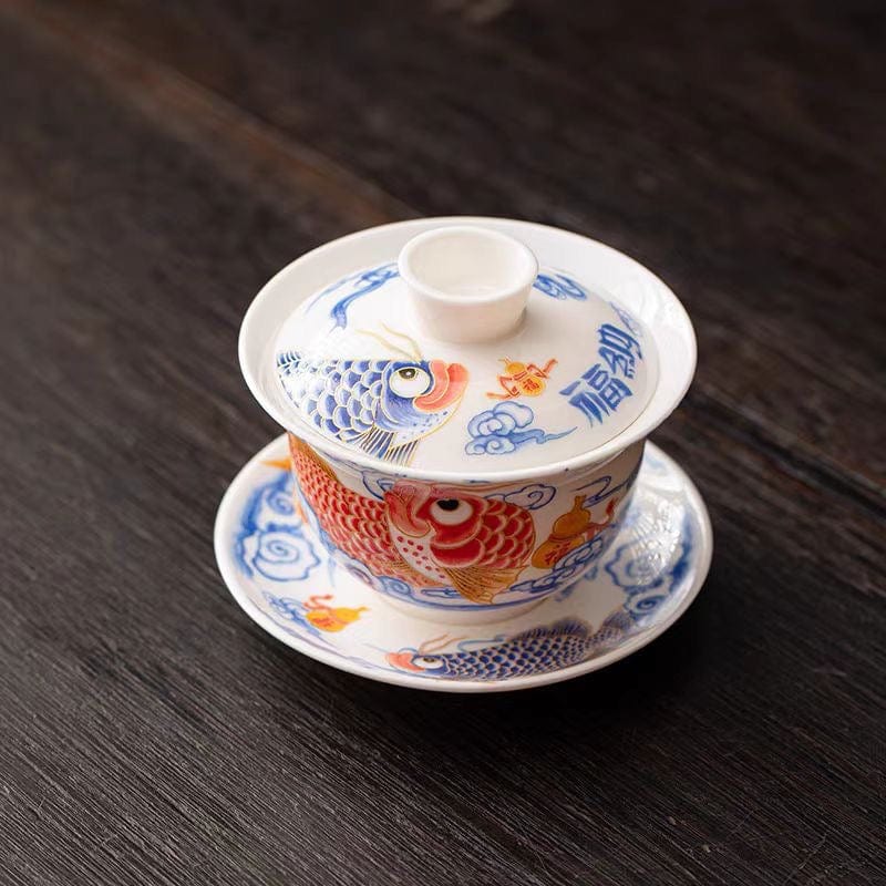 Sichuan Palace Traditional Ceramic Tea Cup