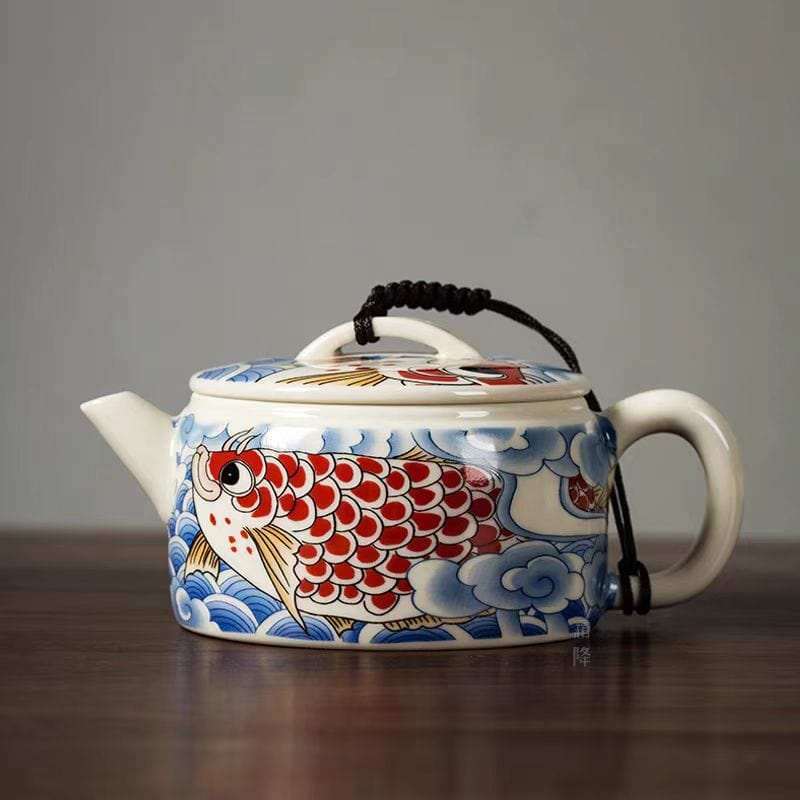 Sichuan Palace Traditional Ceramic Tea Pot