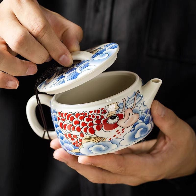 Sichuan Palace Traditional Ceramic Tea Pot