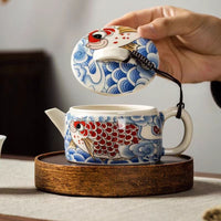 Thumbnail for Sichuan Palace Traditional Ceramic Tea Pot