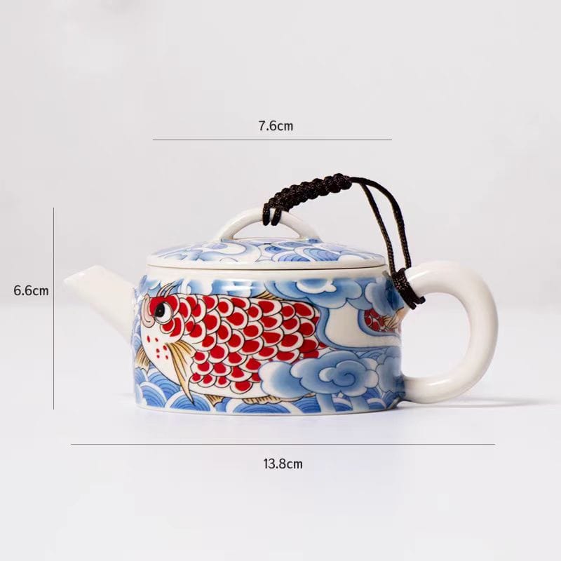 Sichuan Palace Traditional Ceramic Tea Pot